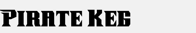 Pirate Keg