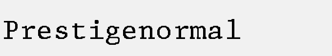 Prestige-Normal