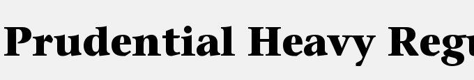 Prudential Heavy Regular
