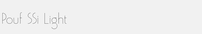 Pouf SSi Light
