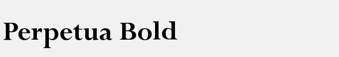 Perpetua Bold