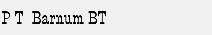 P.T. Barnum BT
