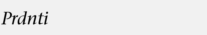 Prudential Kursiv