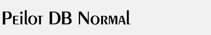 Peilot DB Normal
