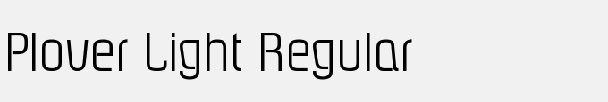 Plover Light Regular