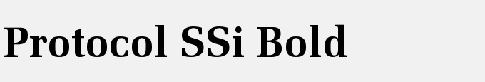 Protocol SSi Bold