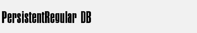 Persistent-Regular DB