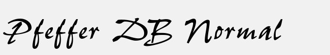 Pfeffer DB Normal