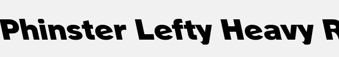 Phinster Lefty Heavy Regular