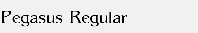Pegasus Regular
