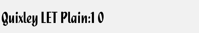 Quixley LET Plain:1.0