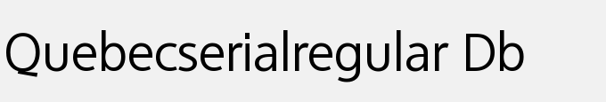Quebec-Serial DB