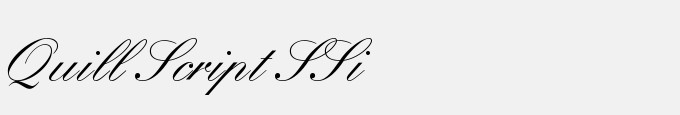 Quill Script SSi