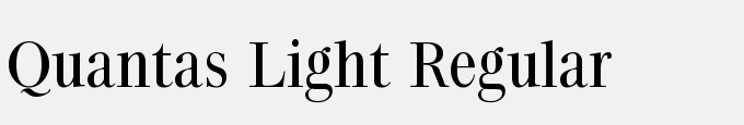 Quantas Light Regular