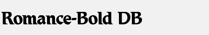 Romance-Bold DB