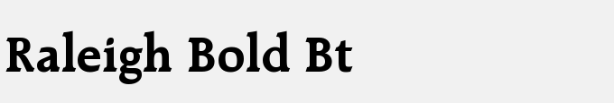 Raleigh Bold BT