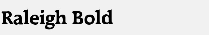 Raleigh Bold