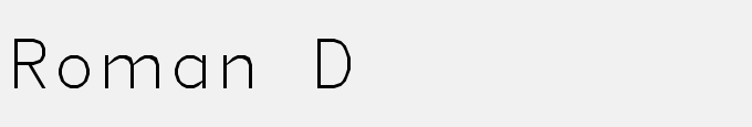 Roman D