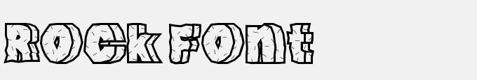 Rock Font