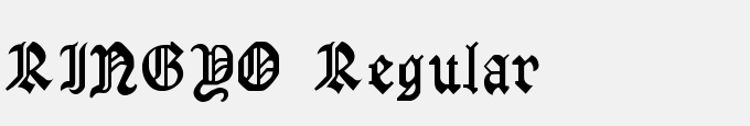 RINGYO Regular
