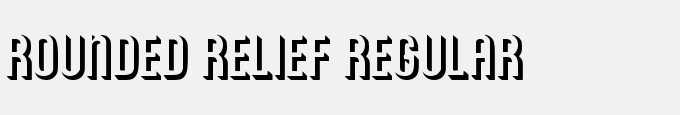 Rounded Relief Regular