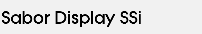 Sabor Display SSi