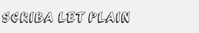Scriba LET Plain
