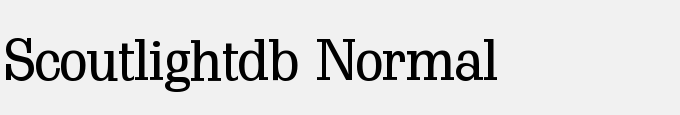 Scoutlightdb Normal