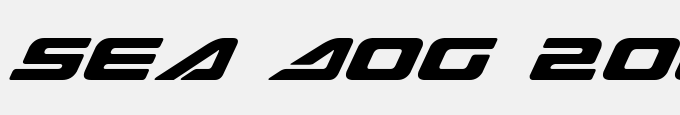 Sea Dog 2001 Italic
