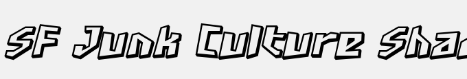SF Junk Culture Shaded Oblique