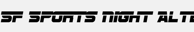 SF Sports Night Alternate