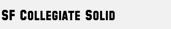 SF Collegiate Solid