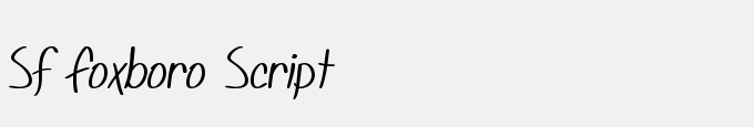 SF Foxboro Script