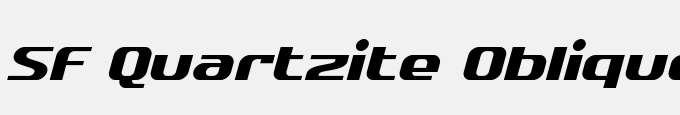 SF Quartzite Oblique