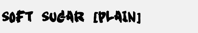 Soft Sugar [plain]