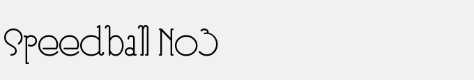 Speedball No3