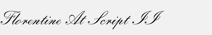 Florentine At Script II