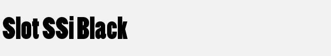 Slot SSi Black