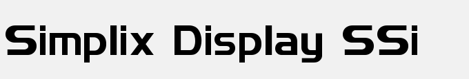Simplix Display SSi