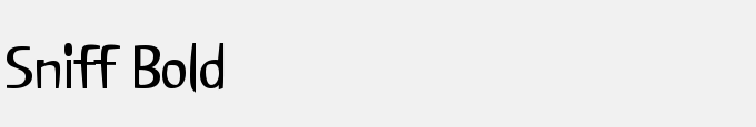 Sniff Bold