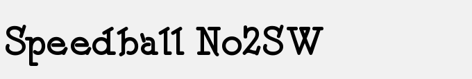 Speedball No2SW