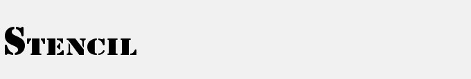 Stencil