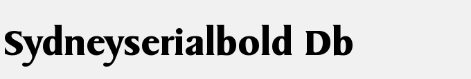 Sydneyserialbold Db