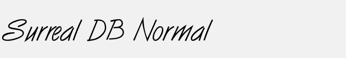 Surreal DB Normal