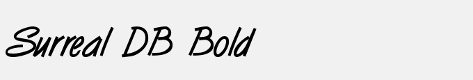 Surreal DB Bold