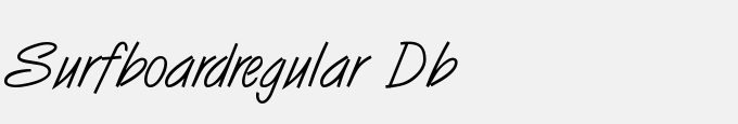 Surfboard-Regular DB