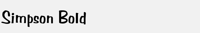 Simpson Bold