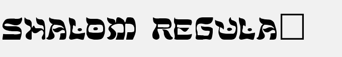SHALOM Regular