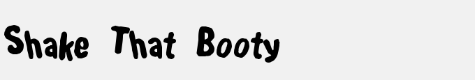 Shake That Booty