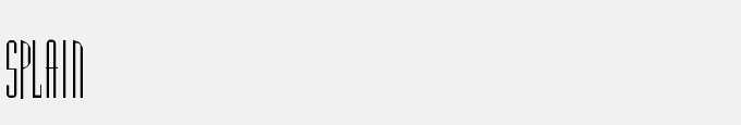 Splain